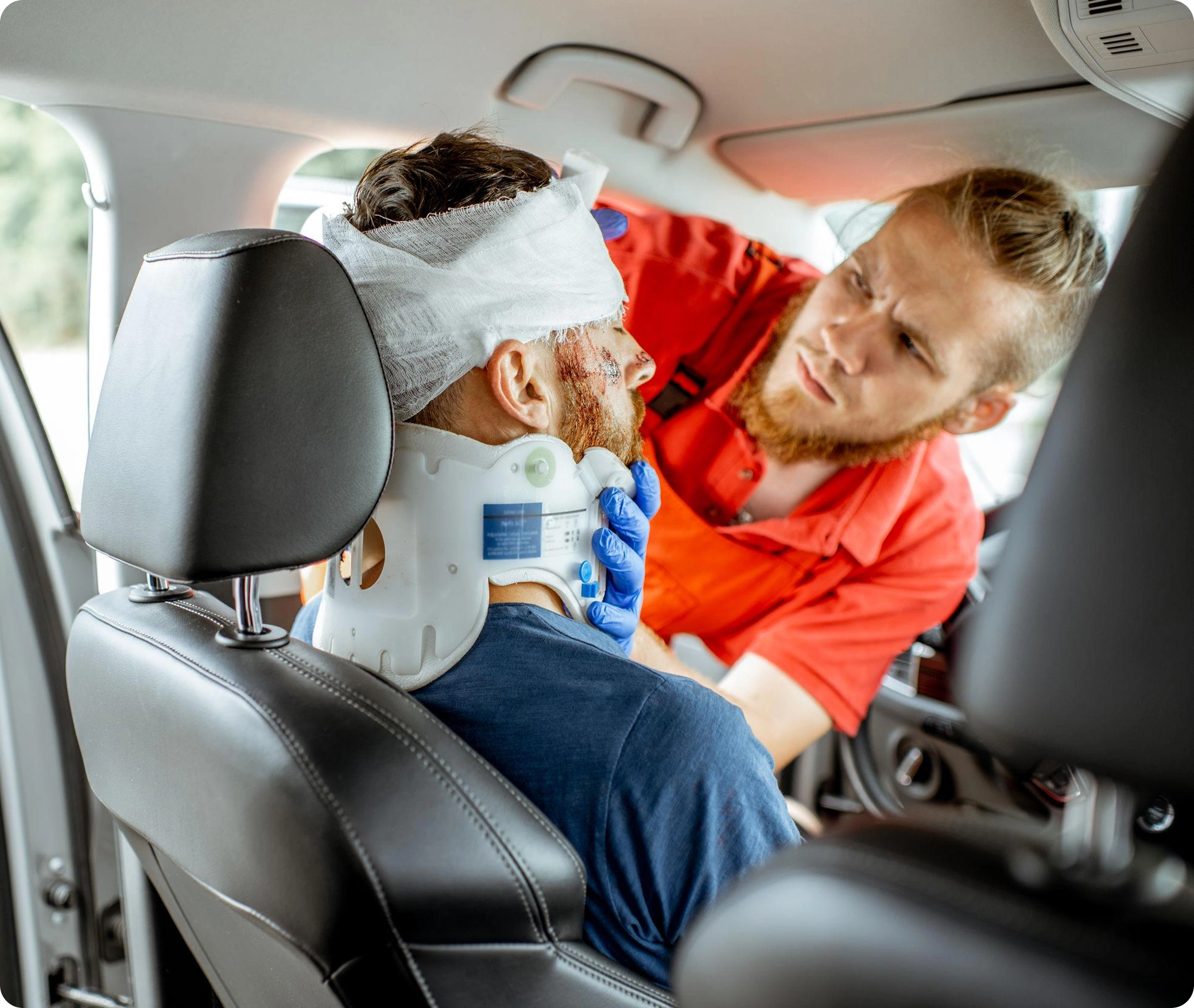 Auto accident injury care at Novaré