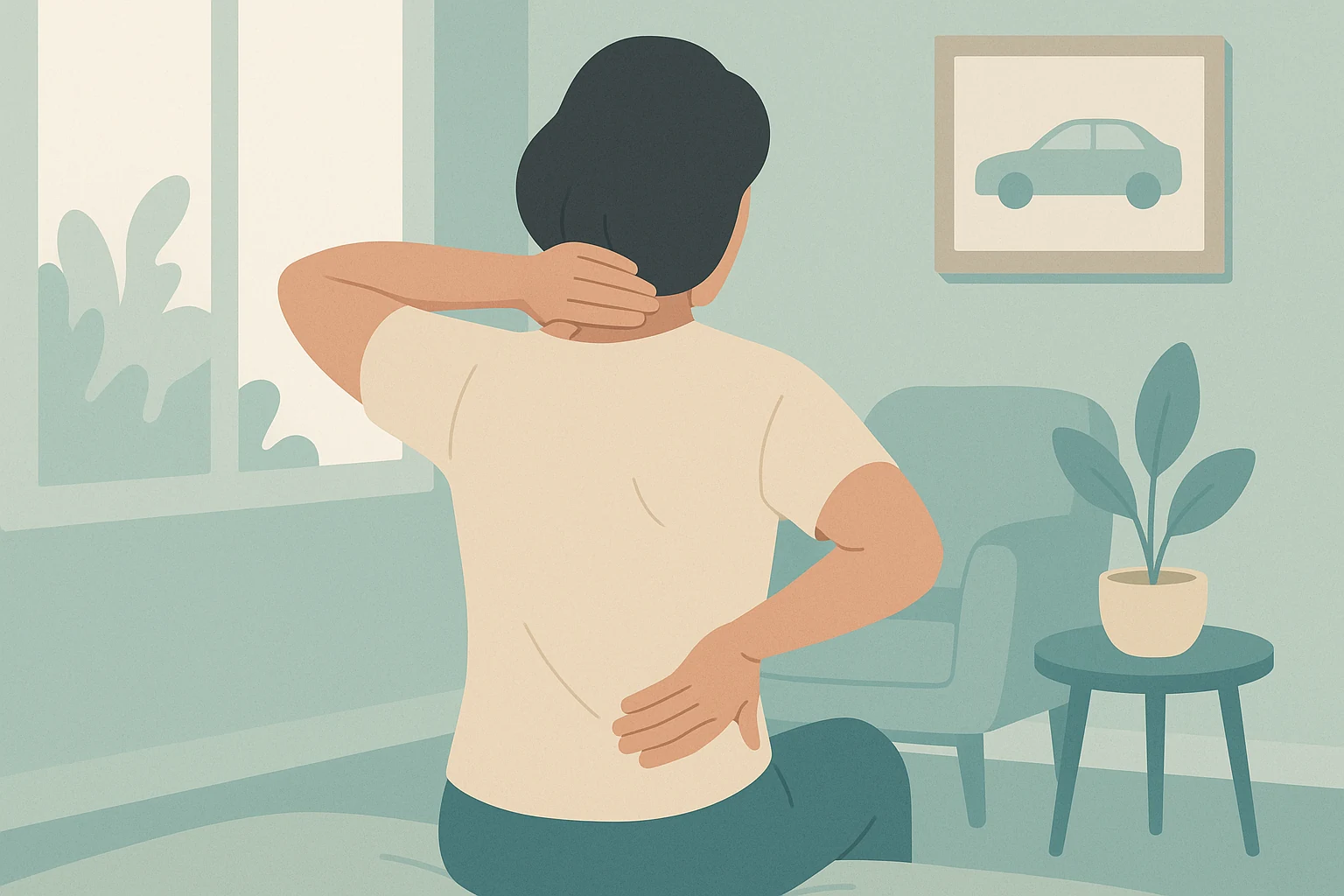 3 Reasons Back Pain Shows Up Days After a Crash - Novaré Injury Care and Rehab