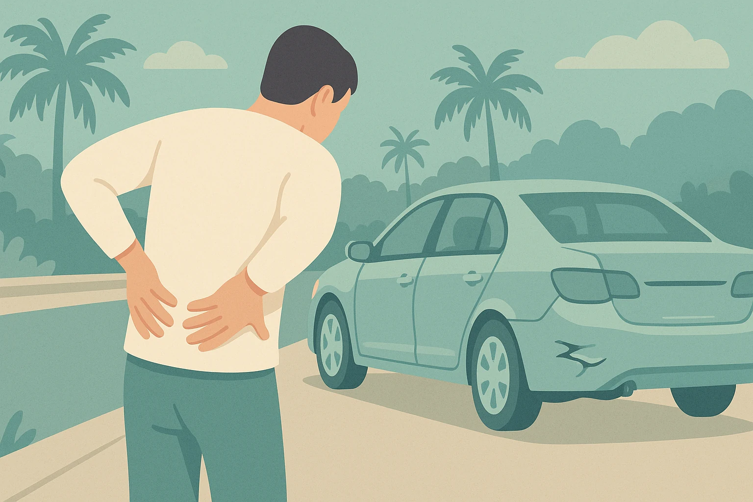 Lower Back Pain After a Car Accident: Causes and Care - Novaré Injury Care and Rehab